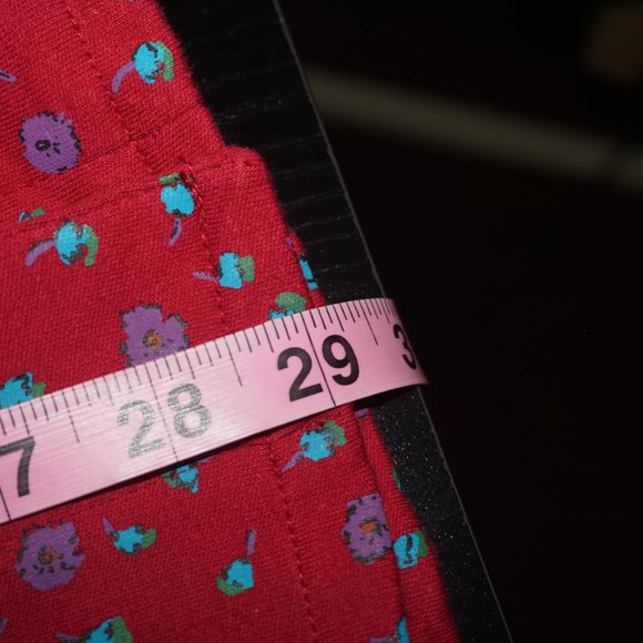 Vintage 90s Floral Button Down Tunic Blouse Top - Picture 7 of 7